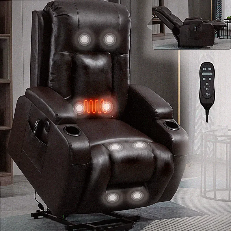 Position Up to 350 LBS Power Lift Recliner Chair for Elderly Motion Mechanism
